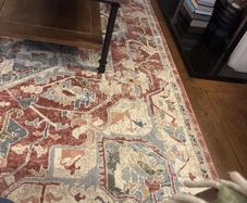 Large ikea 200 by 300 rug and cushions