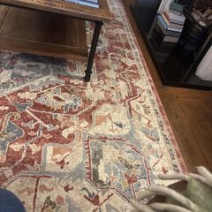 Large ikea 200 by 300 rug and cushions