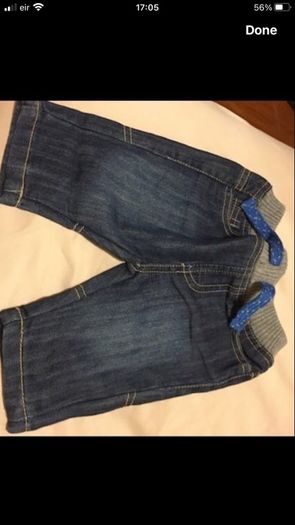 Boys new jeans 0/3 mths