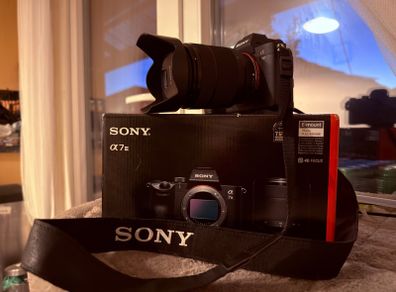 sony alpha 7iii,lens, gimbal, tripod , memory cards at least 200gb, boxes and bags