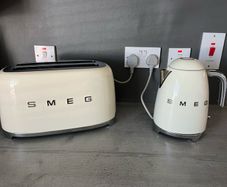 Smeg kettle and toaster