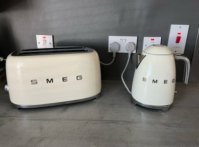 Smeg kettle and toaster