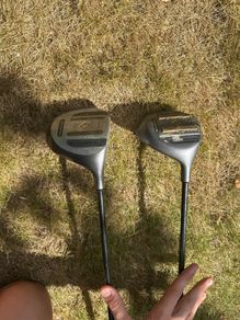 Pro Select 3 wood and 5 wood brass inertia