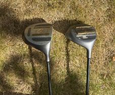 Pro Select 3 wood and 5 wood brass inertia