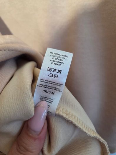 Brand New Gallery Dunnes Stores Marais Half Zip Cream Sweatshirt XL (48-50)
