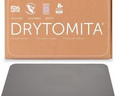 Lifestyle Stone Bath Mat Drytomita, Diatomaceous Earth Absorbent Bathroom Mat Quick Dry, Shower Bath Mat