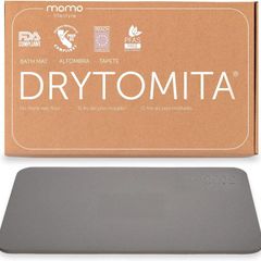 Lifestyle Stone Bath Mat Drytomita, Diatomaceous Earth Absorbent Bathroom Mat Quick Dry, Shower Bath Mat