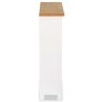 3-Tier Bookcase 72x22,5x82 cm Solid Oak Wood Image 4
