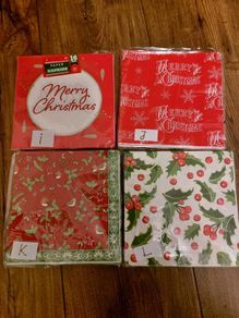 Decoupage napkins