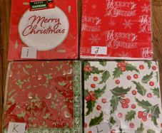 Decoupage napkins