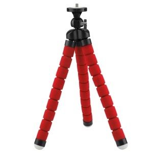 Large Camera/Phone Octpus Tripod Stand Red