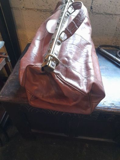 Vintage Leather Doctors Bag