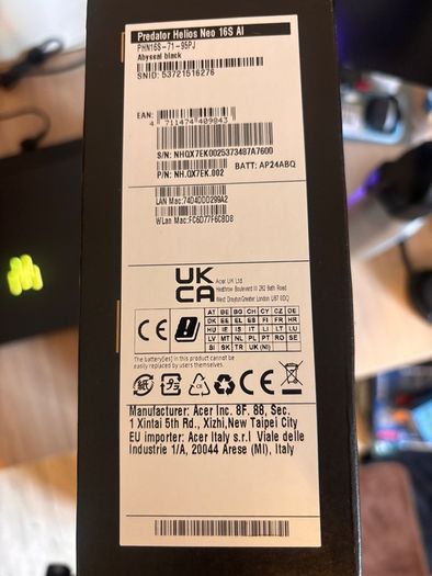 Acer Predator 5070TI OLED 240Hz