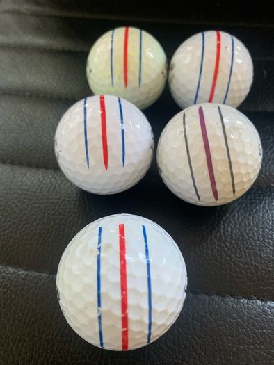 (5) Callaway triple track ERC golf balls