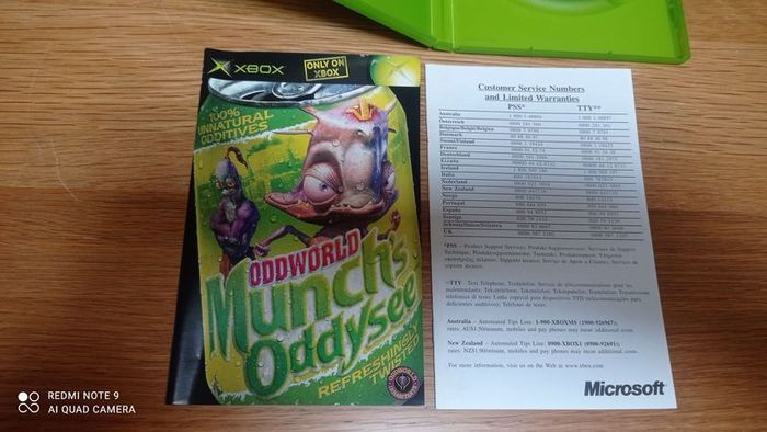 Oddworld Munch's Oddysee CIB