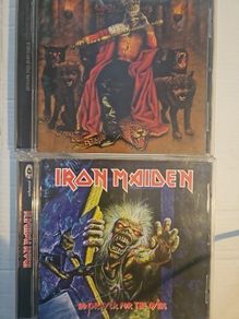 Iron Maiden. Collection of 2 albums: Edward The Great . The Greatest Hits / No Prayer For The Dying.