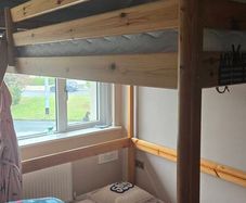 double Wooden high Bunk Bed