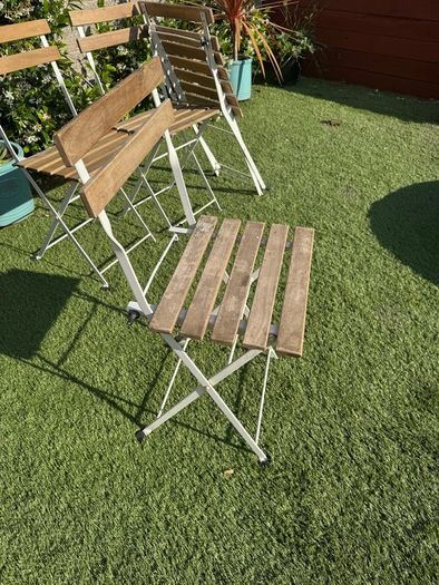 Set of 5 Garden chairs - very sturdy