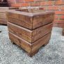 Premium Handmade Wooden Planter Image 4