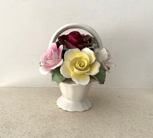 Vintage Aynsley China Flower Basket