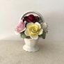 Vintage Aynsley China Flower Basket Image 2