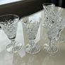 Waterford Glass Vintage Miniature Sherry Glasses Set of 6 Image 3