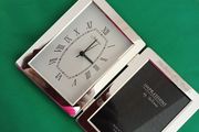 Newbridge Silverwear clock and photoframe