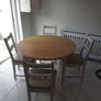 dining table and 4 chairs Image 3