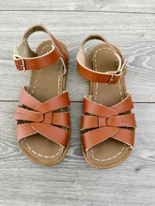 Salt-Water Original Tan Kids Sandal (Size 12 Junior)