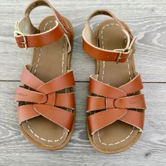 Salt-Water Original Tan Kids Sandal (Size 12 Junior)