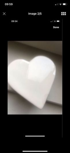 Heart Shaped Brass jewellery box