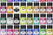 Mica Powder, 32 Colours x 5 g Pearlescent Epoxy Resin Pigment Metallic Powder for Soap Paint, Jewellery Making, Nail Polish, Epoxy Resin, Candle Making, Bath Bombs, Slime