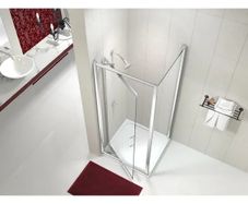 Merlyn Series 8 Glass Shower Door and Side Panel