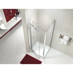 Merlyn Series 8 Glass Shower Door and Side Panel
