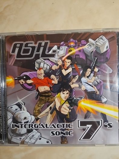 Ash 2CD  - Intergalactic Sonic 7"s