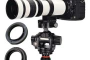 420-800mm F8.3 Telephoto Zoom Lens Manual for Canon NIKON SLR Cameras T8i T7i T7 T6 T6s T6i T3i T2i SL3 4000D 2000D 5D Mark IV/6D II/7D 90D 80D D90 60D D5600 D3100 D5200