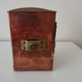 Vintage Miniature Copper Starboard Ship Lantern Image 3