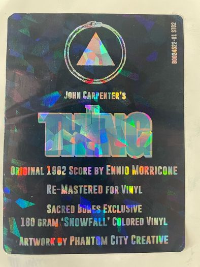 The Thing - Soundtrack (Boxset) - John Carpenter & Ennio Morricone (+DVD)