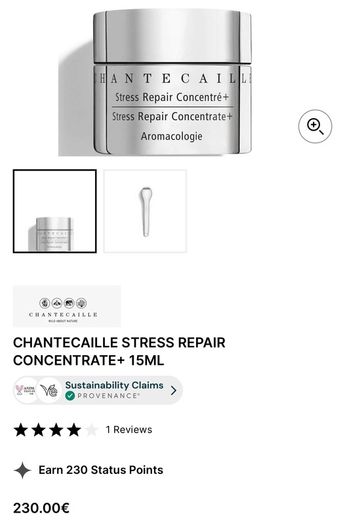 Chantecaille Stress Repair Concentrate+ 15ml Bnib