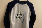 Football pyjama top (age 9-10)