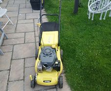 petrol  lawnmower