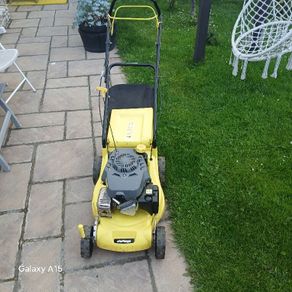 petrol  lawnmower