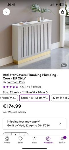 radiator cover