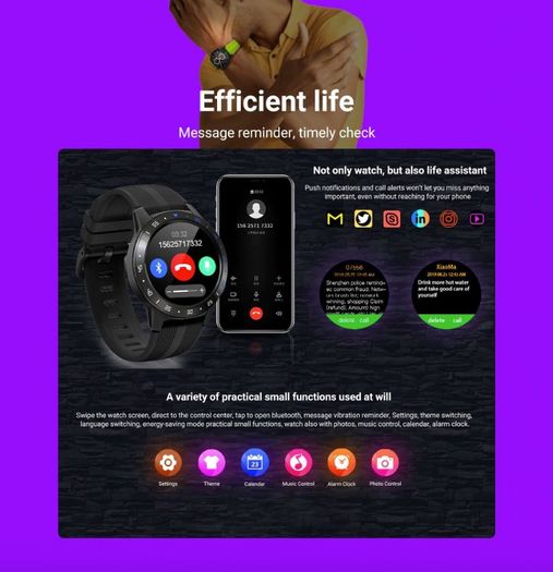 Brand New Smart Sports Watch with All In 1 Monitor.