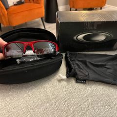 Oakley Flak Jacket XLJ Sunglasses Red