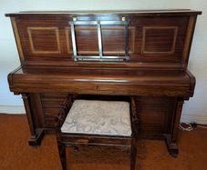 Piano (Upright) & Stool