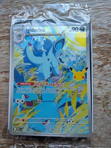 Pokemon 30th Anniversary Nidorina Sealed Promo