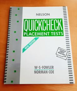 Nelson ELT Quickcheck Placement Tests
