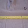 Fred Perry Men's M Twin Tipped Polo Shirt Lilac Purple Image 3