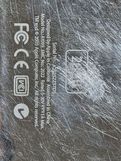 iPod 4th Gen Classic 20gb A1099 (Free Post)